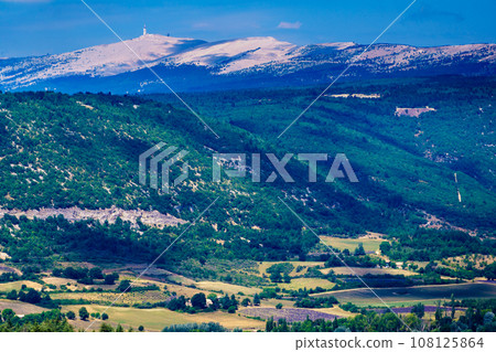 Mont Ventoux, mountain in Provence, France 108125864