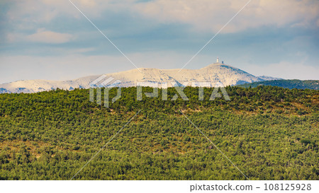 Mont Ventoux, mountain in Provence, France 108125928