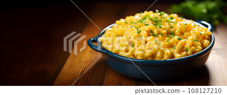 Mac and cheese macaroni pasta 108127210