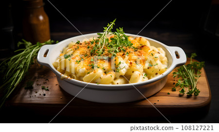 Mac and cheese macaroni pasta 108127221