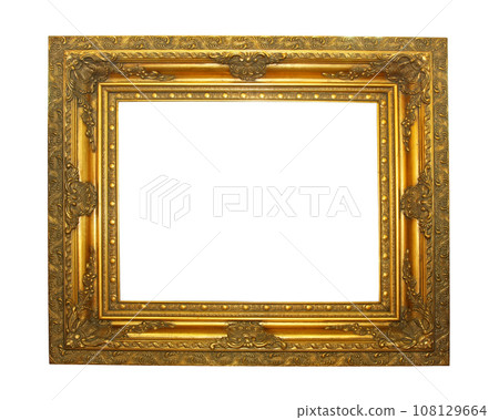 Ancient golden frame Ancient golden frame 108129664