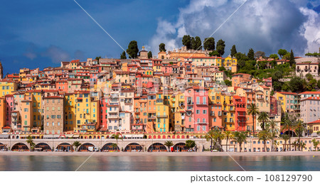 Menton, French Riviera, France 108129790