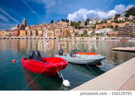 Menton, French Riviera, France 108129793