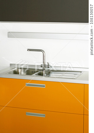 Yellow kitchen counter Yellow kitchen counter 108130057
