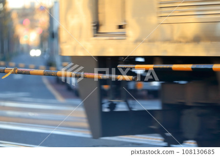 Railroad crossing alarm image Railroad crossing alarm image 108130685