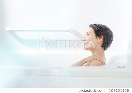 沐浴時間放鬆蒸汽 108131306