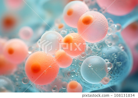 cells, bacteria and microorganisms magnified under a microscope cells, bacteria and microorganisms magnified under a microscope 108131834