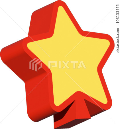 The Christmas 3d icons for holiday concept 108133353