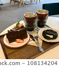 coffee and cookie from cafe 108134204