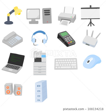 flat design icons for user interface office product flat design icons for user interface office product 108134218