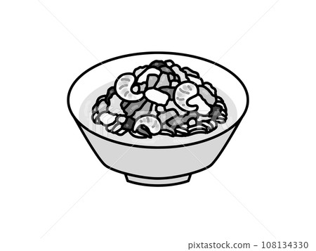 Champon,當地美食,長崎縣,單色 Champon,當地美食,長崎縣,單色 108134330