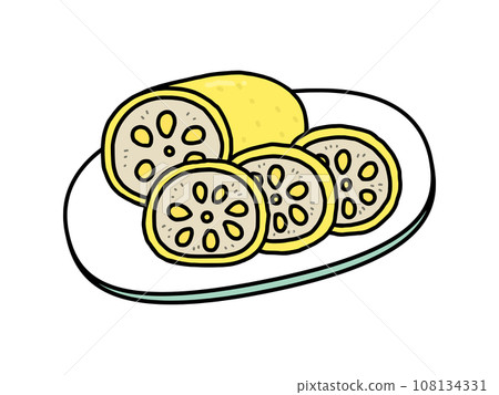 Mustard lotus root, local cuisine, Kumamoto prefecture Mustard lotus root, local cuisine, Kumamoto prefecture 108134331