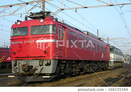 Early model EF81 kept in Tabata engine depot 108135584
