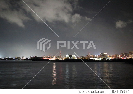 Kagoshima city at night Kagoshima city at night 108135935