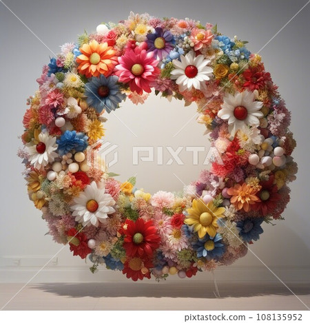 多彩花環 多彩花環 108135952