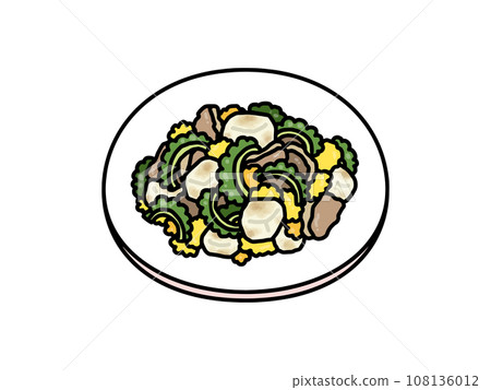 苦瓜 champuru/鄉土料理/沖繩縣 108136012