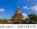 Thailand's UNESCO World Heritage Site, Sukhothai Historical Park, is the location to the Wat Mahathat Temple. 108136538