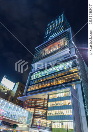 Shibuya Hikarie Tokyo night view 108136807