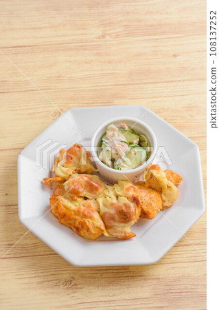 cheese chicken and cucumber salad cheese chicken and cucumber salad 108137252