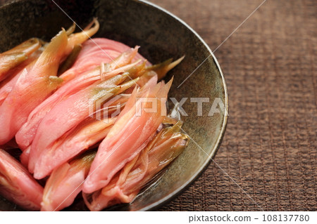 Pickled in sweet and sour vinegar 108137780