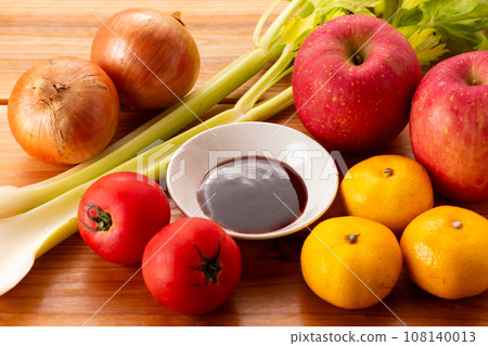 Chuno sauce, flavored vegetables and fruits 108140013