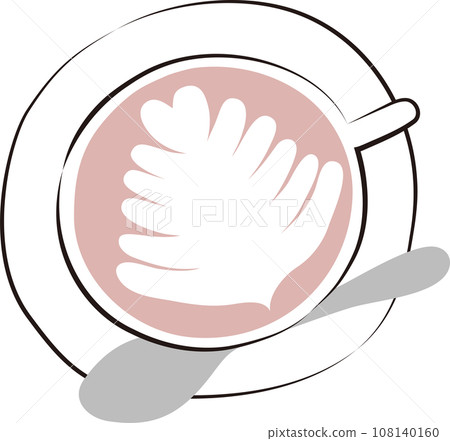 Cappuccino coffee 108140160