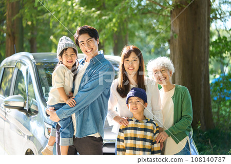 Three families group photo Three families group photo 108140787