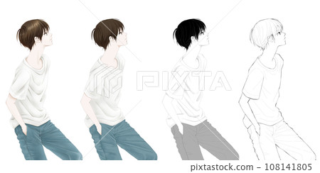 時尚輪廓男孩 時尚輪廓男孩 108141805