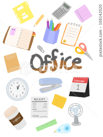 back to school office illustration 108142020
