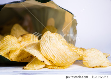 Chips in a bag 108142034