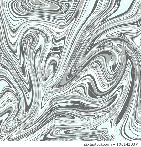 Silver geometric shapes in the form of wavy lines, abstract background Silver geometric shapes in the form of wavy lines, abstract background 108142337