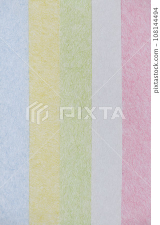 Background material with romantic colors made of Japanese paper Background material with romantic colors made of Japanese paper 108144494