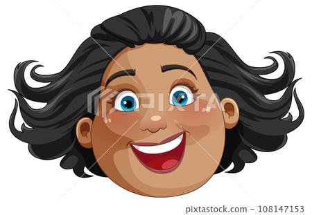 Middle age chubby woman face Middle age chubby woman face 108147153