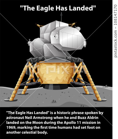Apollo 11 Moon Landing The Eagle Has Landed 108147170