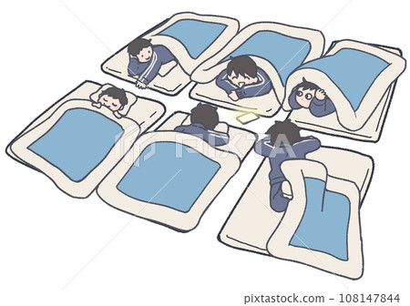 修學旅行之夜（背景透明） 108147844