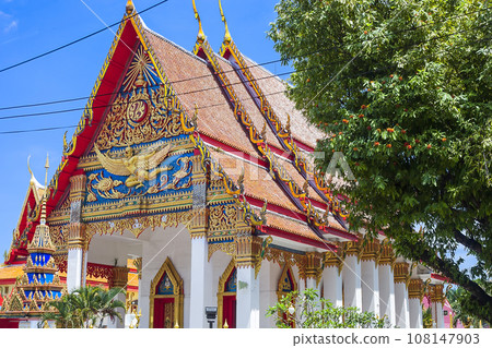 Wat Mongkol Nimit buddhist temple in Phuket town, Thailand Wat Mongkol Nimit buddhist temple in Phuket town, Thailand 108147903