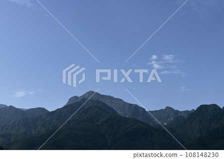 南阿爾卑斯山北斗市白州町 凱駒岳 108148230