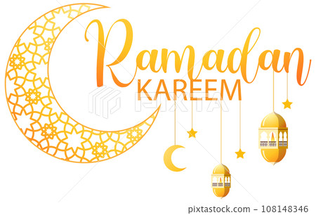 Ramadan Kareem Poster Vector Ramadan Kareem Poster Vector 108148346