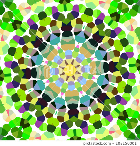 萬花筒圖案壁紙 108150001