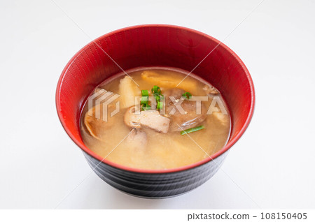 Natural mushroom miso soup Natural mushroom miso soup 108150405