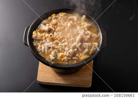 Offal stew (pork white offal stew with miso) 108150661