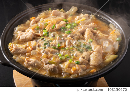 Offal stew (pork white offal stew with miso) 108150670