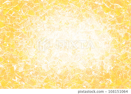 黃色水晶般的石頭和耀眼的光線背景 108151064