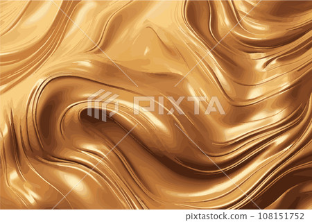 creamy golden silk texture shiny background. 108151752