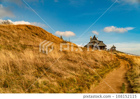 Polonina Wetlinska, Bieszczady mountain, Bieszczady National Park, Poland. 108152115