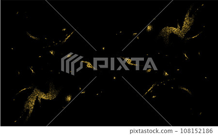 Golden dust light. Glowing dust background. Sparkle overlay texture for your design. eps 10 Golden dust light. Glowing dust background. Sparkle overlay texture for your design. eps 10 108152186