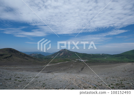 Mt. Aso volcano 108152493