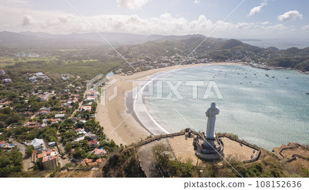 Jesus christ on hill Nicaragua 108152636