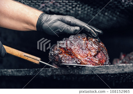 Grill restaurant kitchen 108152965