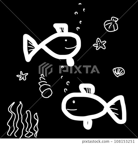 Illustration of the sea Illustration of the sea 108153251
